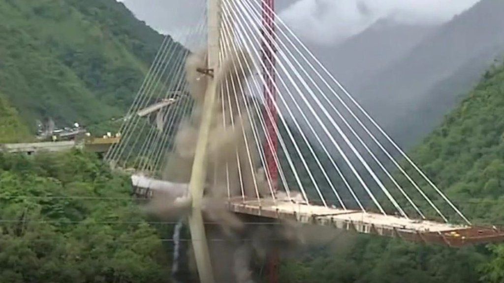 Bridge demolition