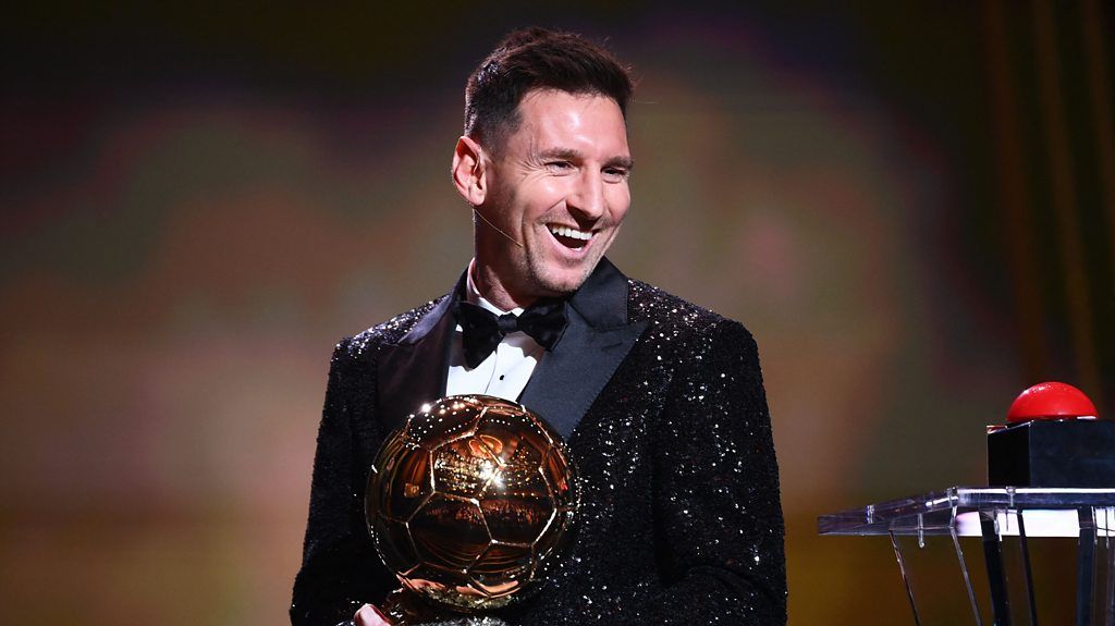 Ballon d'Or 2021: Watch Lionel Messi win record seventh trophy