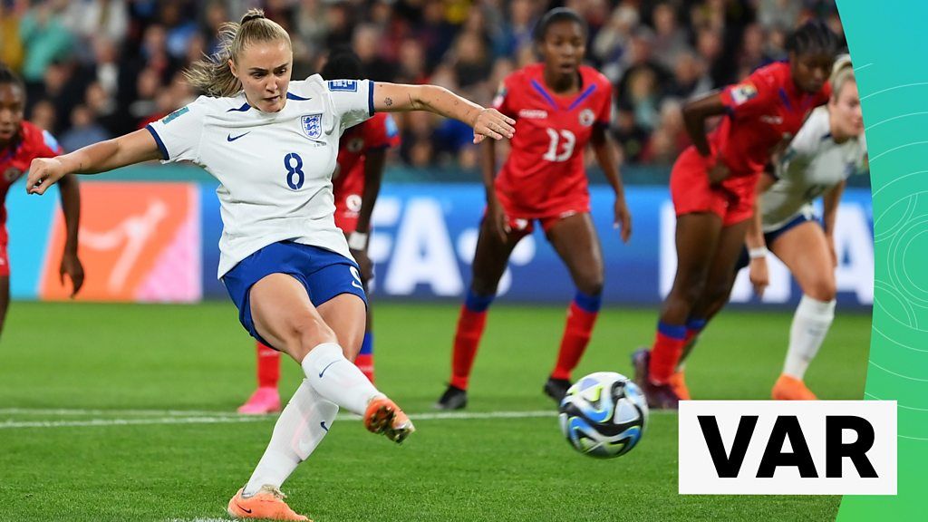 Women's World Cup 2023: Georgia Stanway fires England into lead from retaken penalty