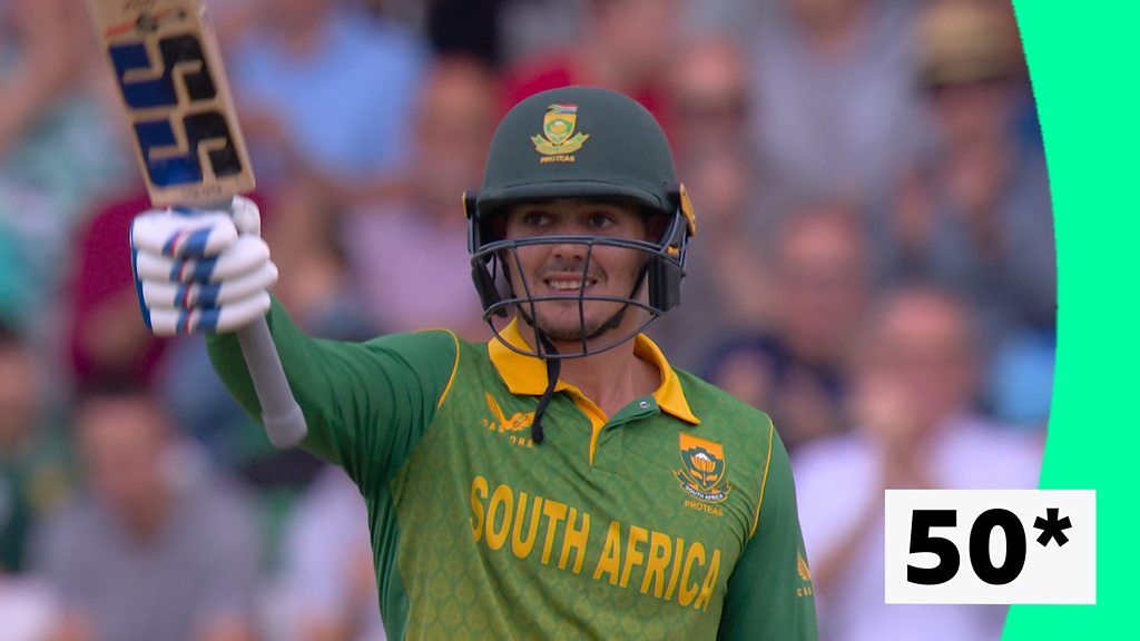 England v South Africa: Quinton de Kock hits 50 as South Africa make positive start