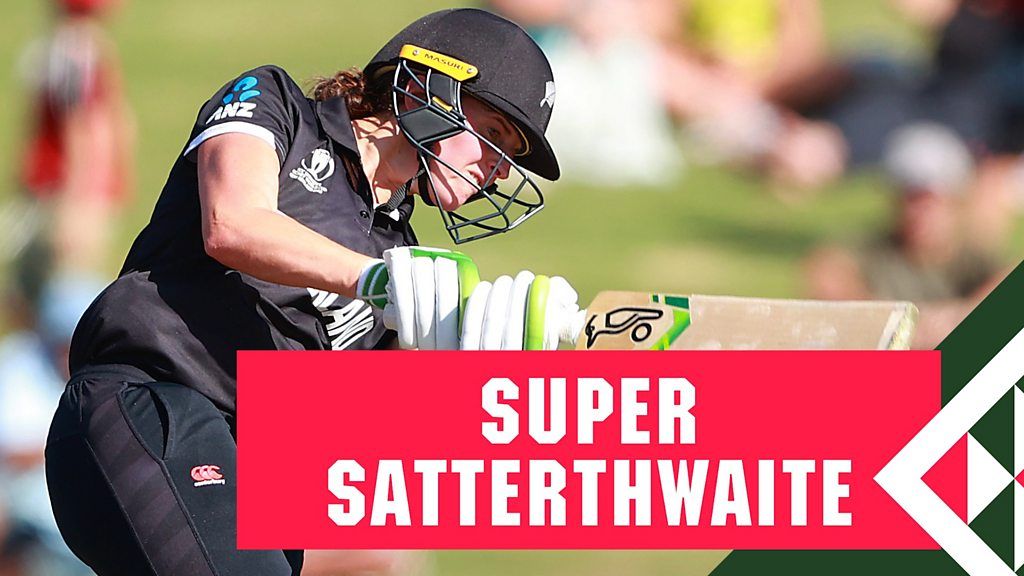Women's World Cup: Amy Satterthwaite shines as New Zealand beat India