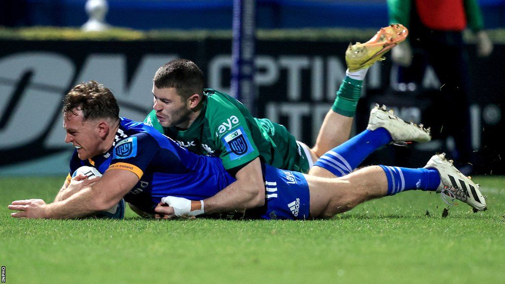 Liam Turner scored his first Leinster try in the early stages