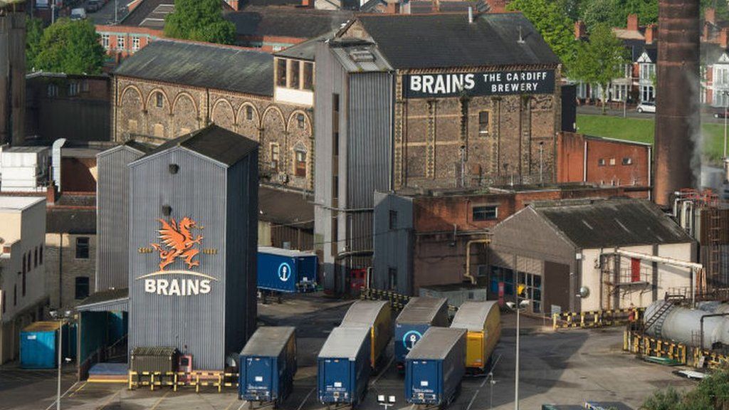 Brains brewery