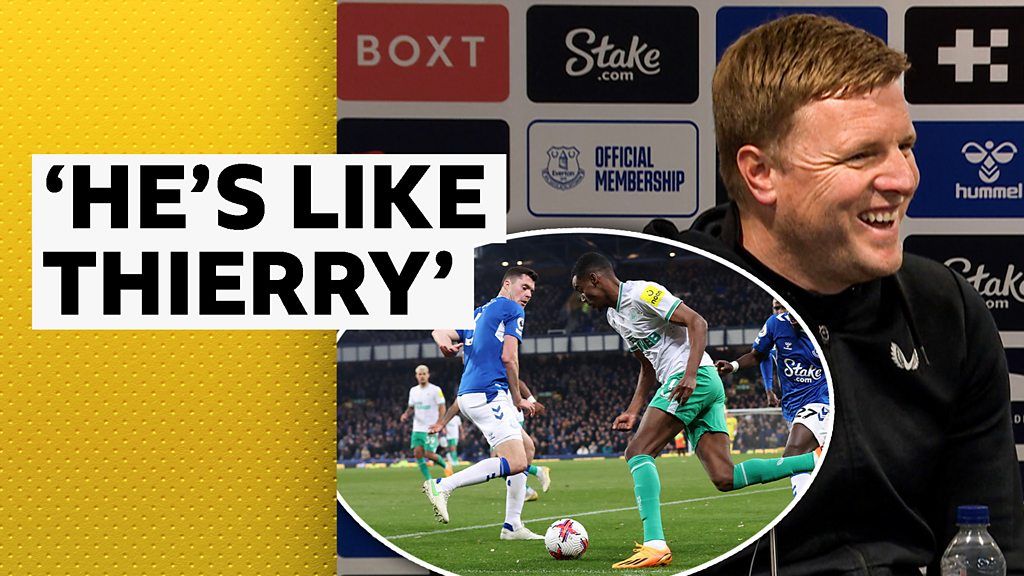 Isak has 'characteristics like Thierry' - Howe