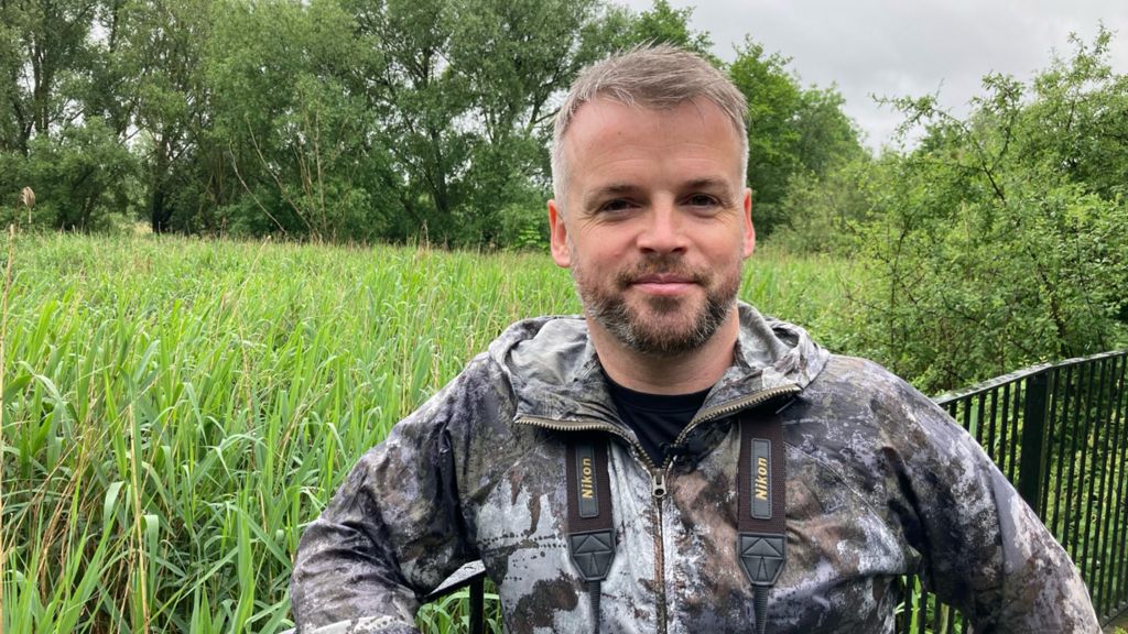 Dr Sean McCormack, who has a beard and is looking straight at the camera