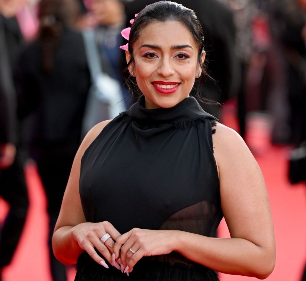 Adriana Paz attends the "Emilia Perez" Headline Gala during the 68th BFI London Film Festival at The Royal Festival Hall on October 11, 2024 in London, England