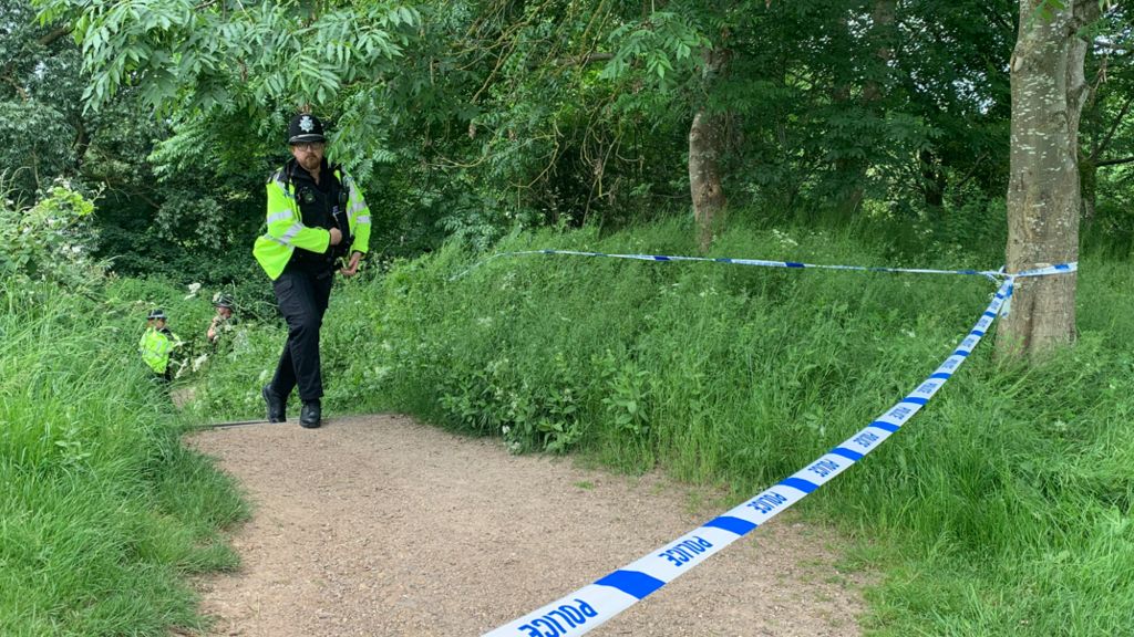 Large cordon at Aylestone Meadows Leicester