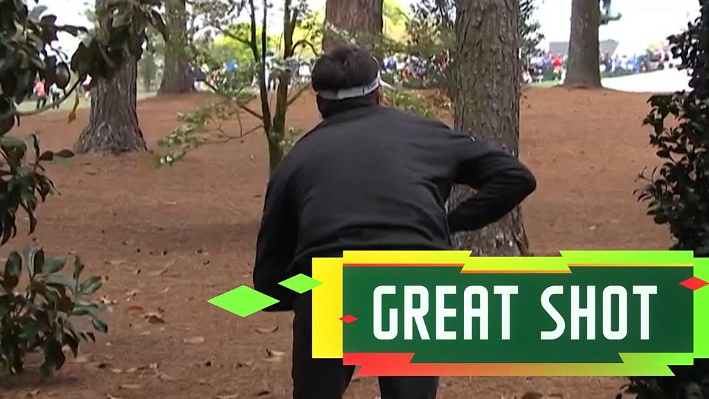 Masters 2022: 'It's a Bubba special' - Watson escapes from the woods to grab birdie at 18th