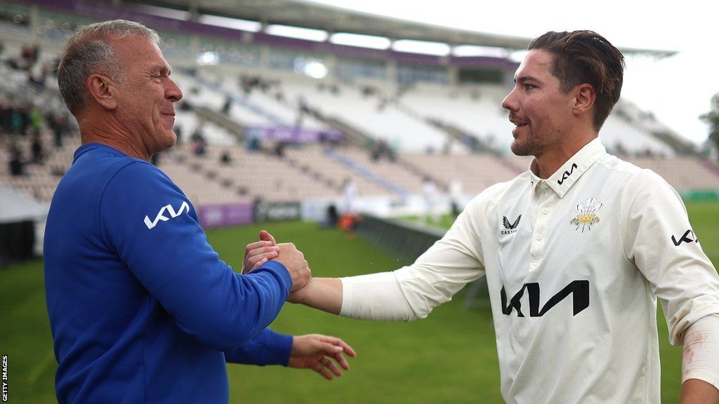 Alec Stewart and Rory Burns