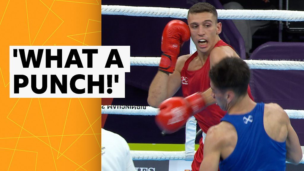 Commonwealth Games 2022: Rafail Pafios floors Toheriri-Hallett with brilliant punch
