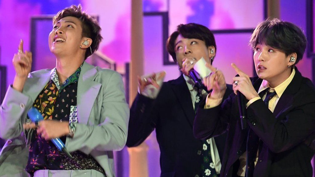 BTS perform at the Billboard Awards