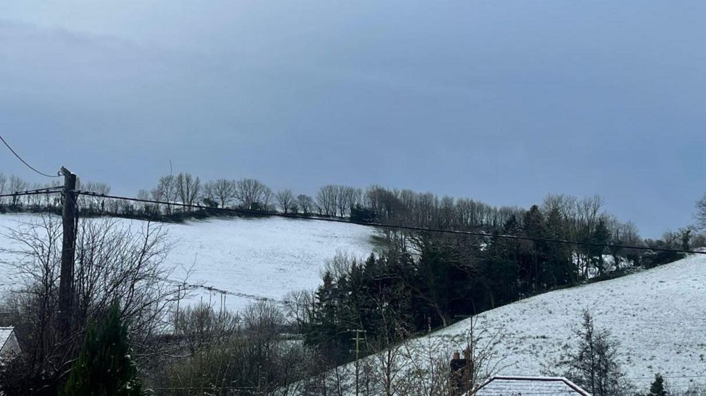Snow in North Devon