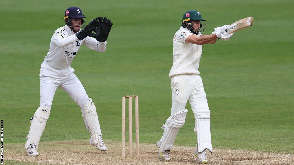 County Championship: Kashif Ali's second ton of the match helps ...