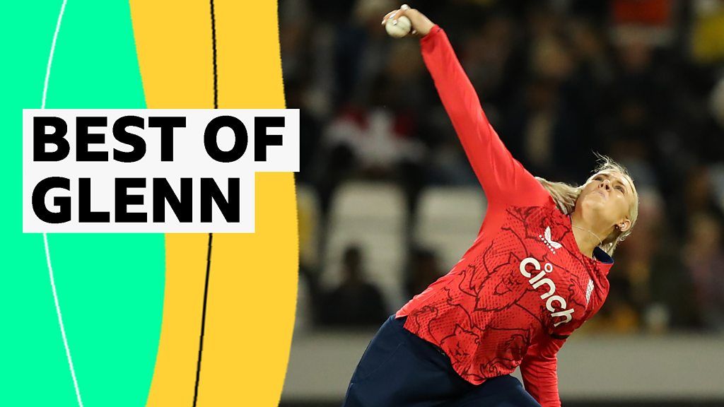 England v India: Sarah Glenn takes four wickets during first T20