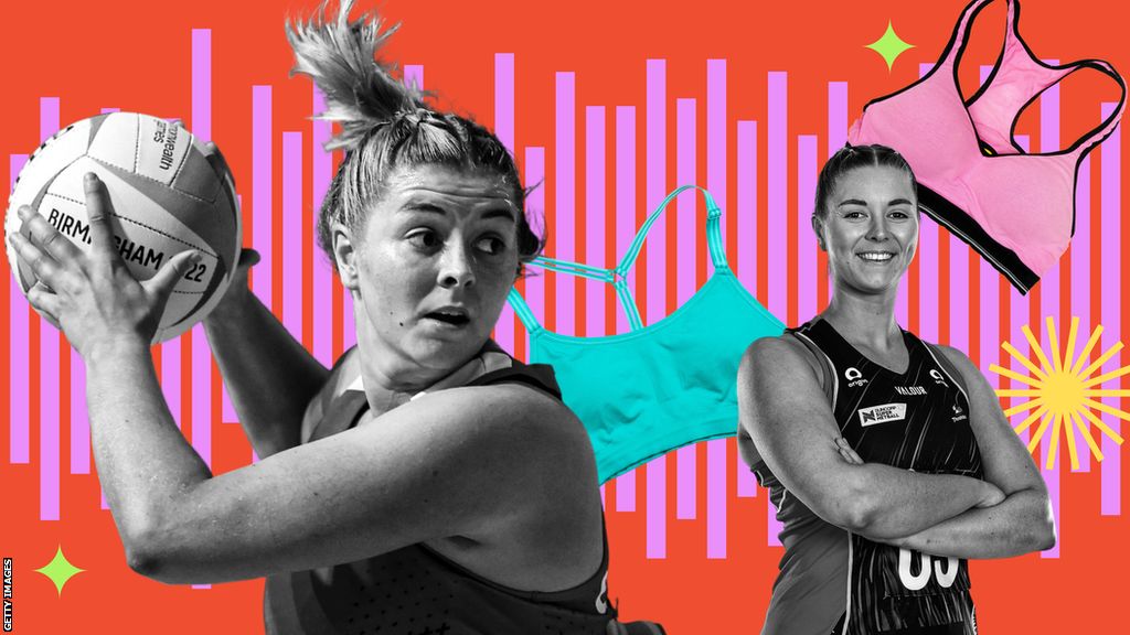Sports bras: England netballer Eleanor Cardwell on finding the right fit -  BBC Sport
