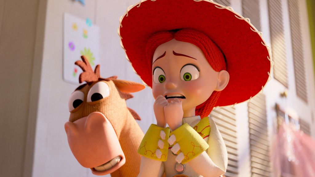 Jessie pictured in the trailer for Toy Story 5