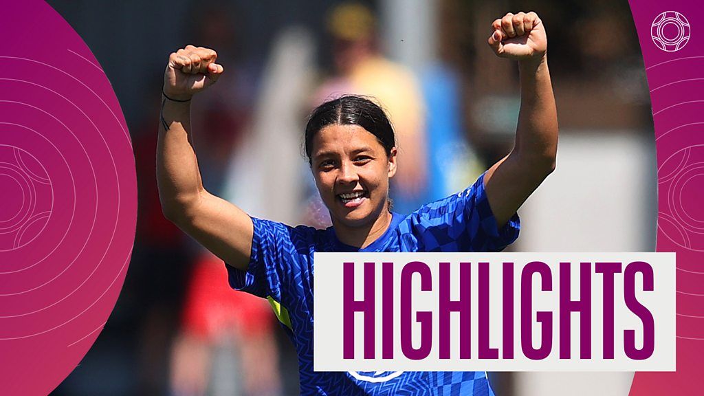 WSL Highlights: Sam Kerr scores two stunners as Chelsea win WSL title