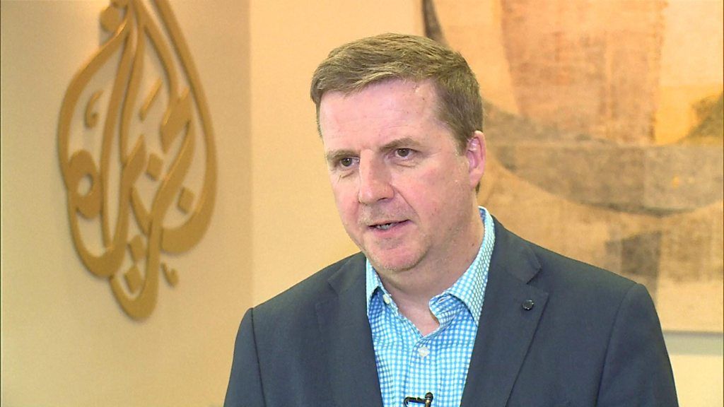 Giles Trendle, acting managing director of Al Jazeera