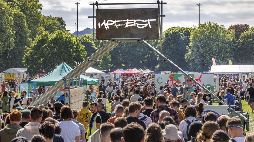 Upfest crowds in Bristol