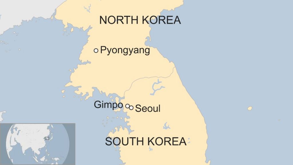 Северная и южная корея на карте. Реки Южной Кореи на карте. Корея карта Кимпхо. Южная Корея Гимпо на карте. Река Хан Южной Кореи на карте