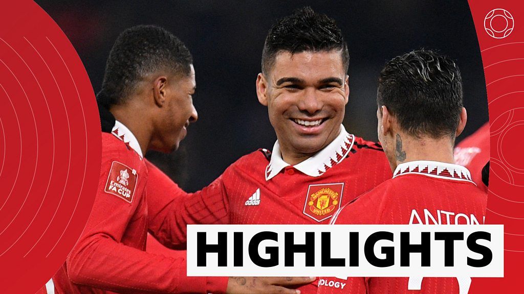 FA Cup: Manchester Utd 3-1 Reading - highlights - BBC Sport