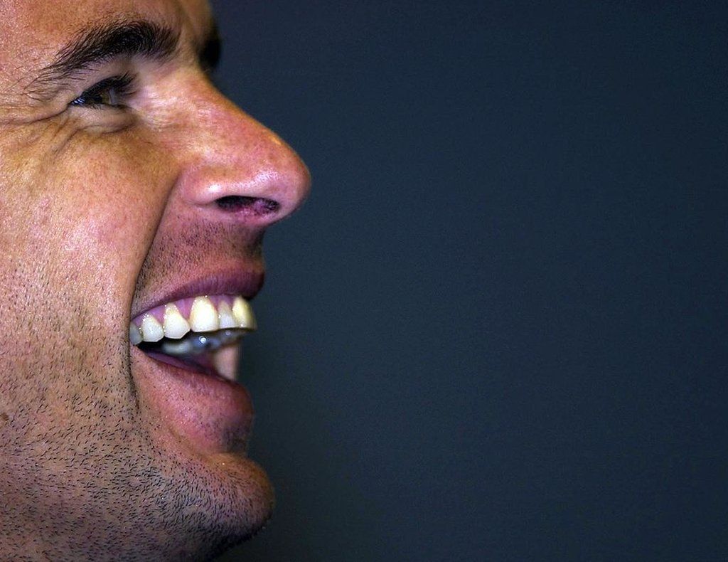 Gary Speed laughing portrait