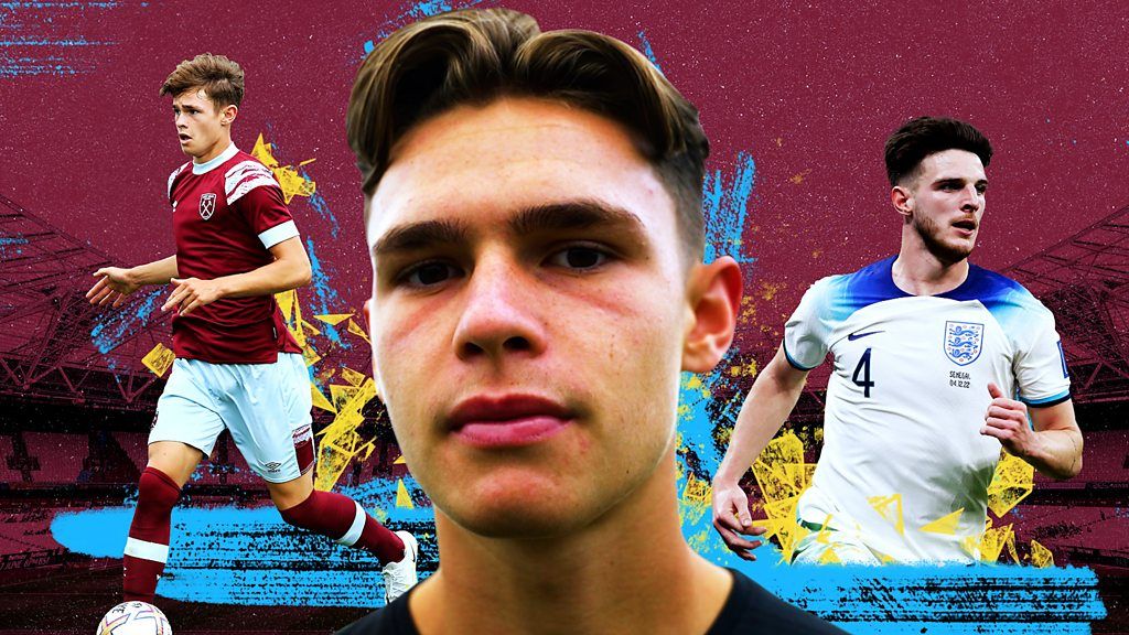 West Ham midfielder Lewis Orford on Declan Rice & his academy journey