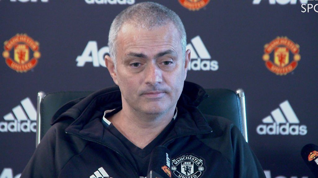 Manchester United Jose Mourinho Not Thinking About Winning Four Trophies Bbc Sport 7474