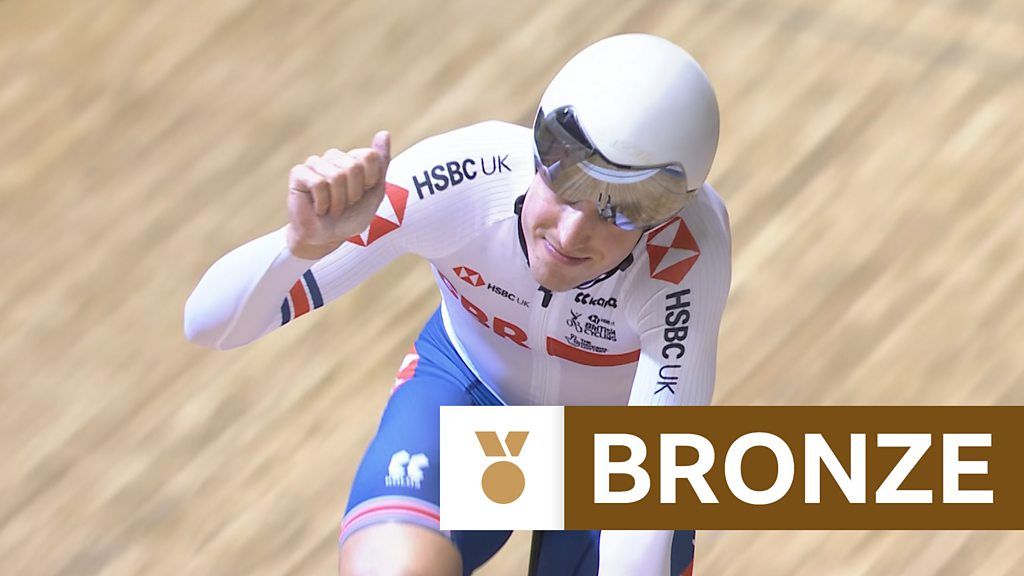 Track Cycling World Championships: GB win men's team pursuit bronze