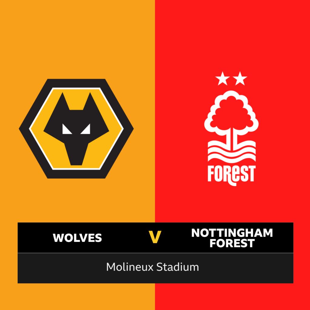 Follow Wolves v Nottingham Forest live