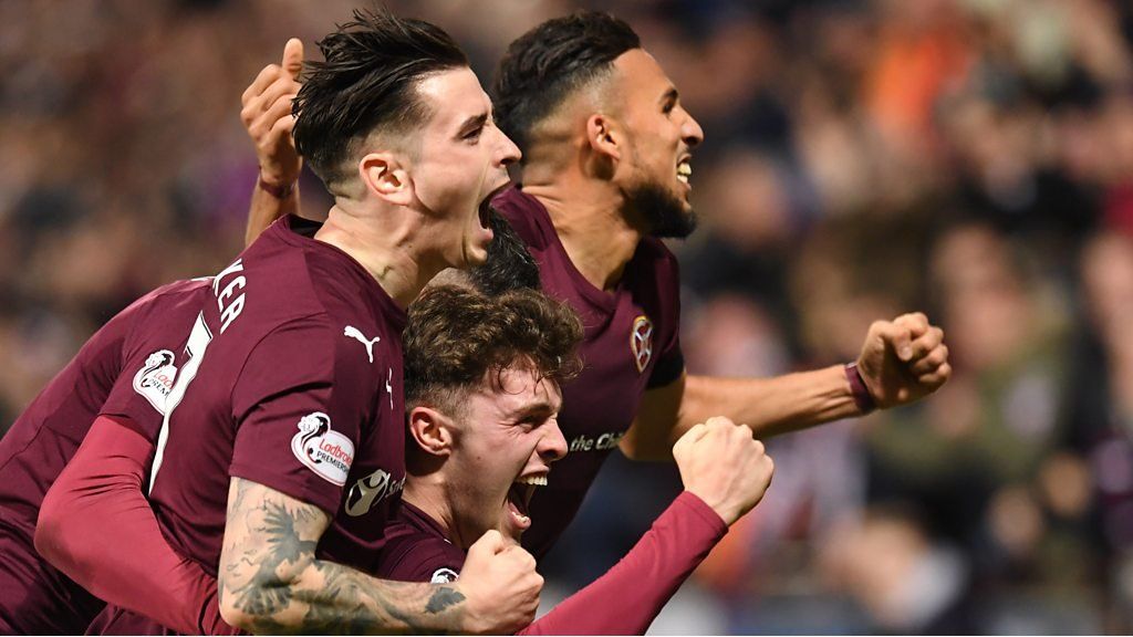 Highlights: Hearts 2-0 Rangers, Scottish Premiership - BBC Sport