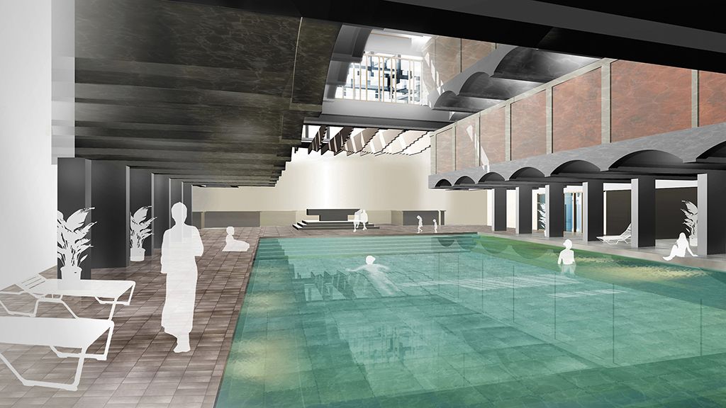 2008 plans to redevelop the St Peter's site as a health spa