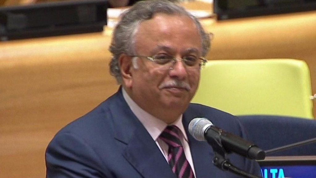 Saudi Arabia's Ambassador to the UN, Abdallah Al-Mouallimi