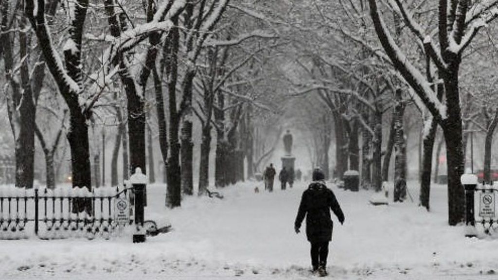 Double winter storms to hit US and Europe - BBC Weather