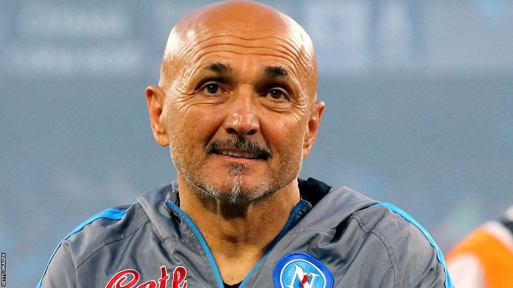 Napoli manager Luciano Spalletti