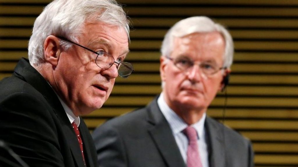 Davis to sum up state of Brexit talks