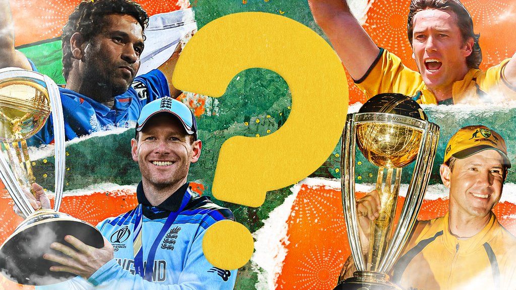 Cricket World Cup Graphic: From top left to right - Sachin Tendulkar,