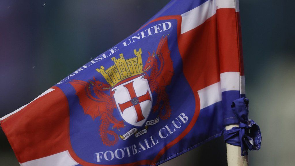 Carlisle United corner flag