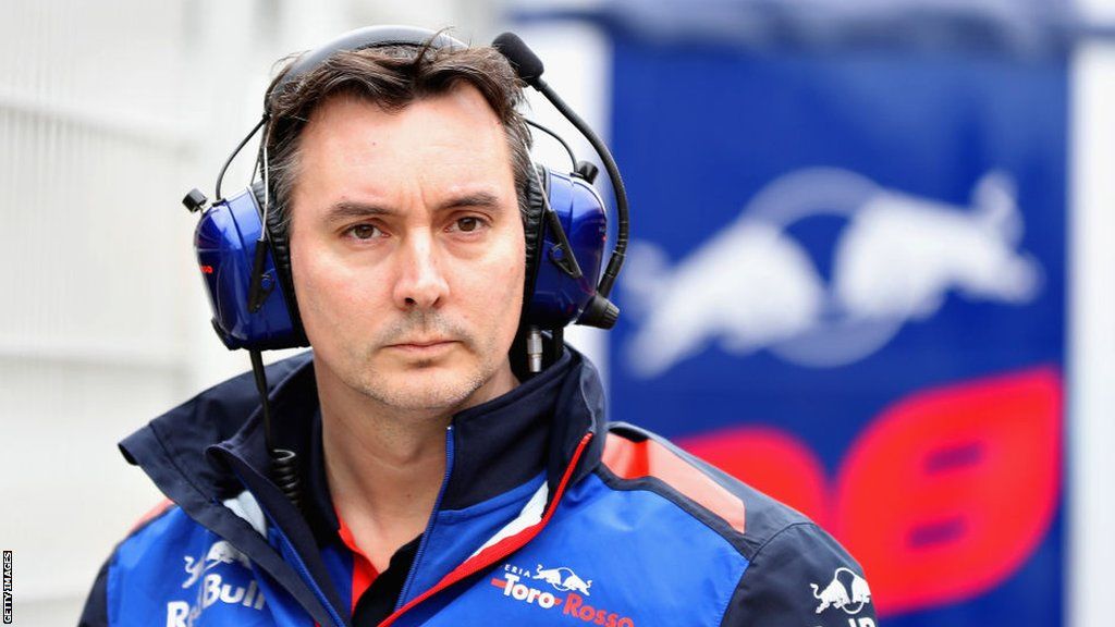 James Key at Toro Rosso in 2018