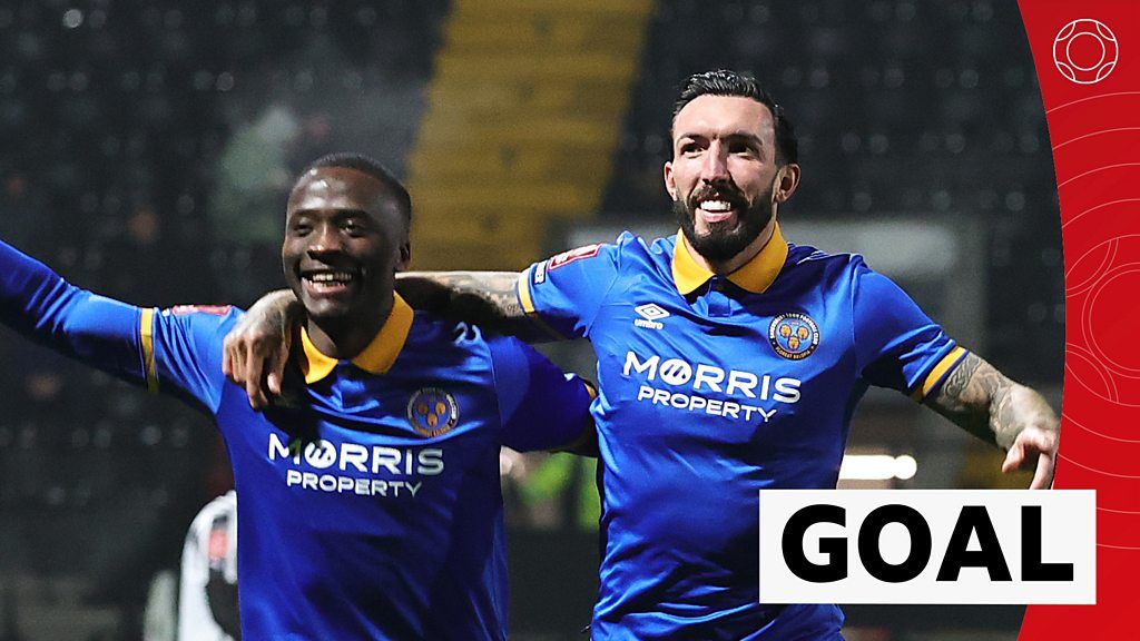 FA Cup second round: Ryan Bowen gives Shrewsbury lead against Notts County