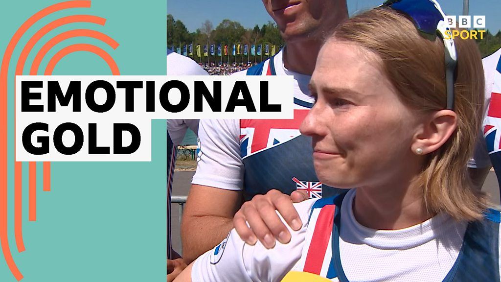 European Championships: Emotional Erin Kennedy 'proud' after Para-rowing gold