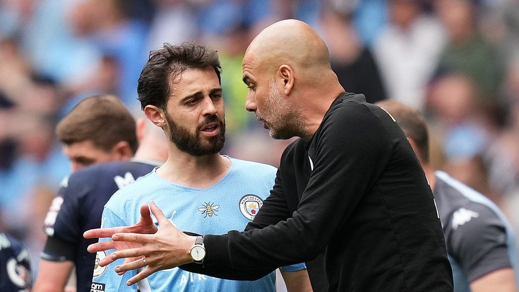 Ver: Premier League  Guardiola declara-se a Bernardo Silva em