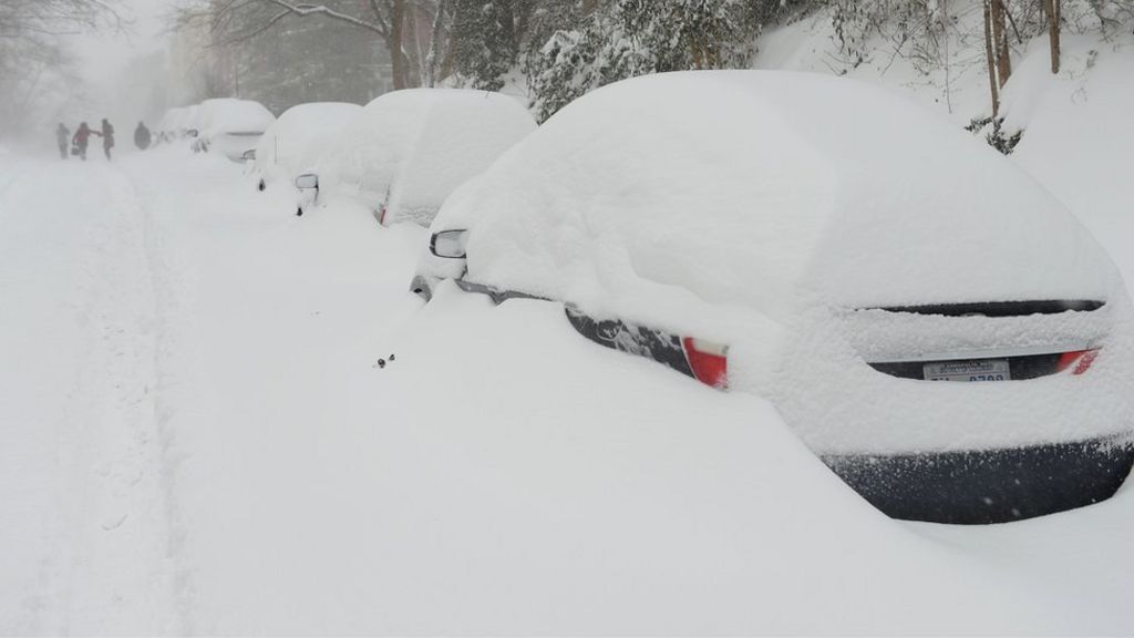 US blizzard 2016: Seventeen pictures that sum up the snowstorm - BBC News