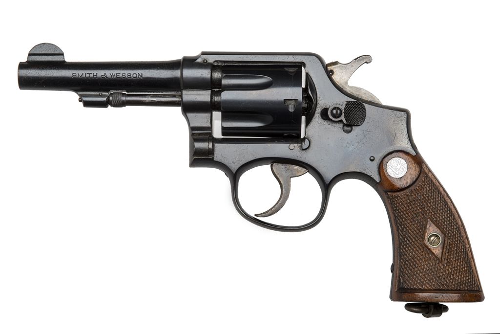 Smith and Wesson revolver used by Ruth Ellis, 1955