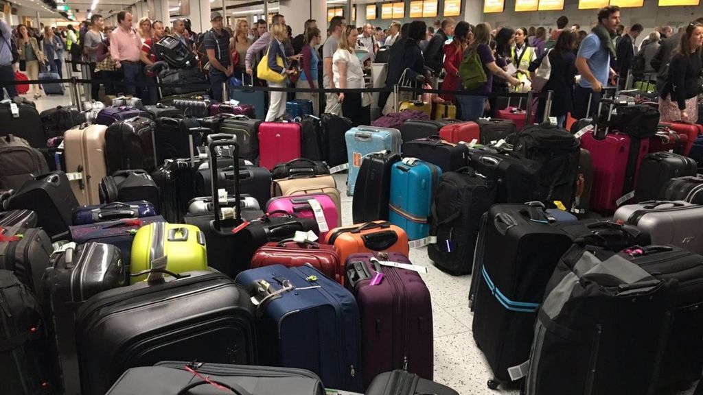 Gatwick Airport flights depart without luggage