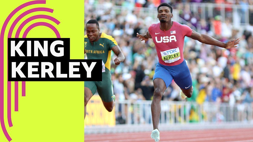 World Athletics Championships: Fred Kerley wins 100m gold in USA clean sweep