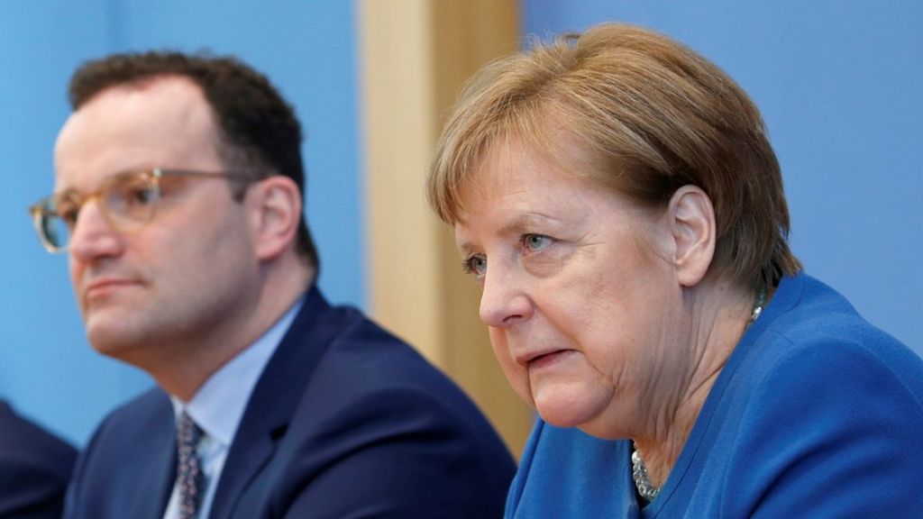 Coronavirus Up To 70 Of Germany Could Become Infected Merkel Bbc News