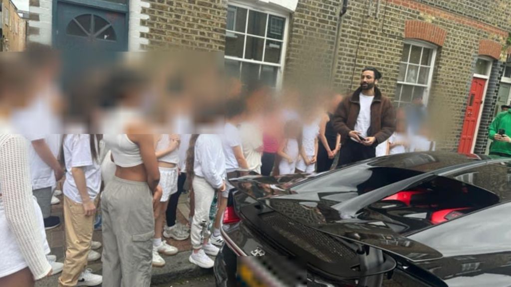 Jhaj appeared outside dance auditions in 2024