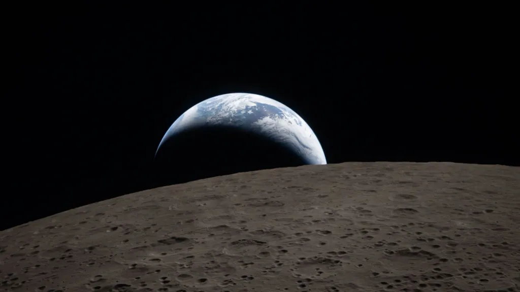 Nasa shares inaugural Artemis II astronaut images of Earthrise and lunar solar eclipse