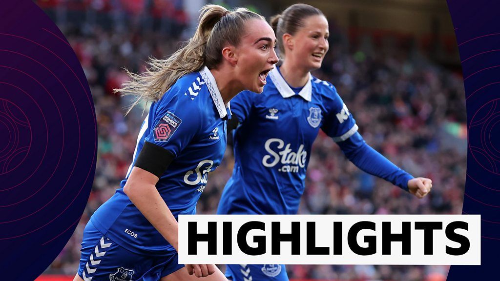 WSL: Liverpool 0-1 Everton - highlights